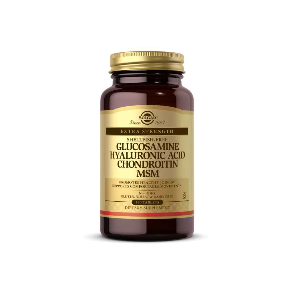 Solgar Glucosamine Hyaluronic Acid Chondroitin Msm (shellfish-Free) 60 Tablets thumbnail 2