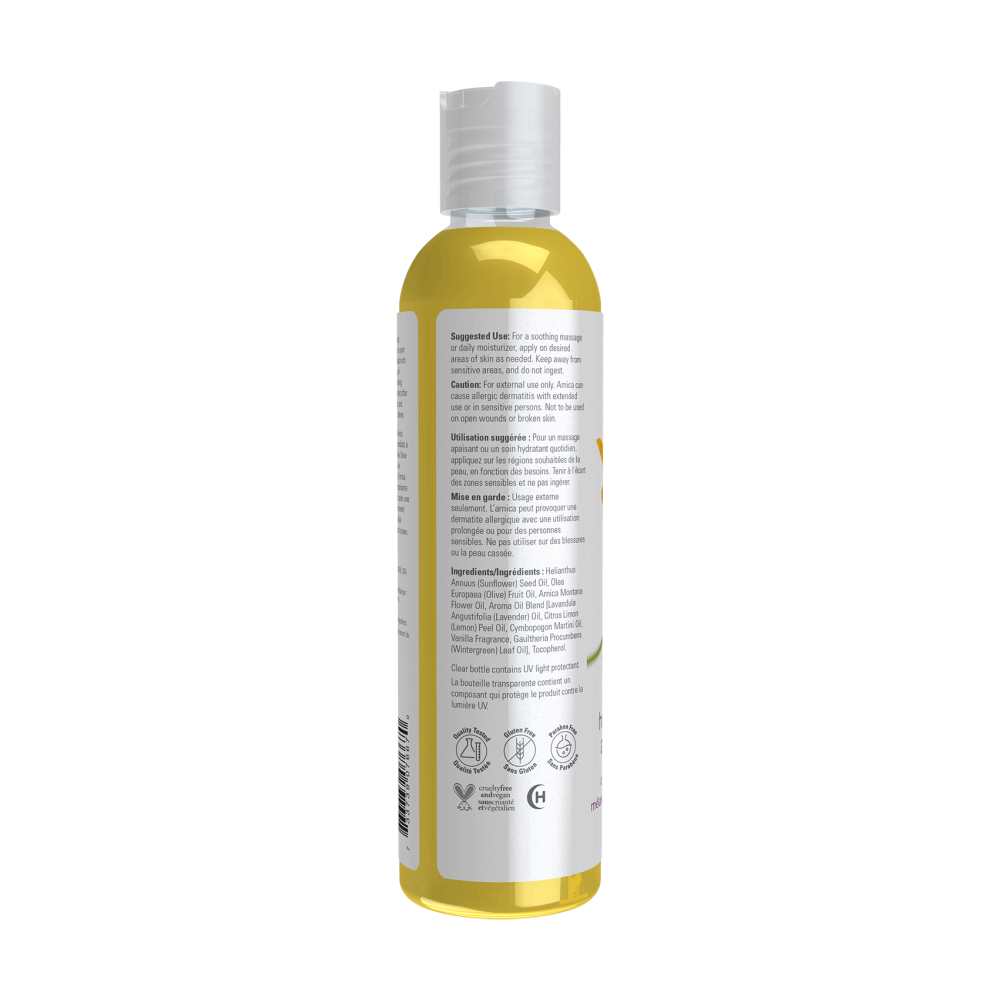 Now Foods Arnica Soothing Massage Oil – Herbal Extract Blend for Joint & Muscle Relief – 237 M L thumbnail 2