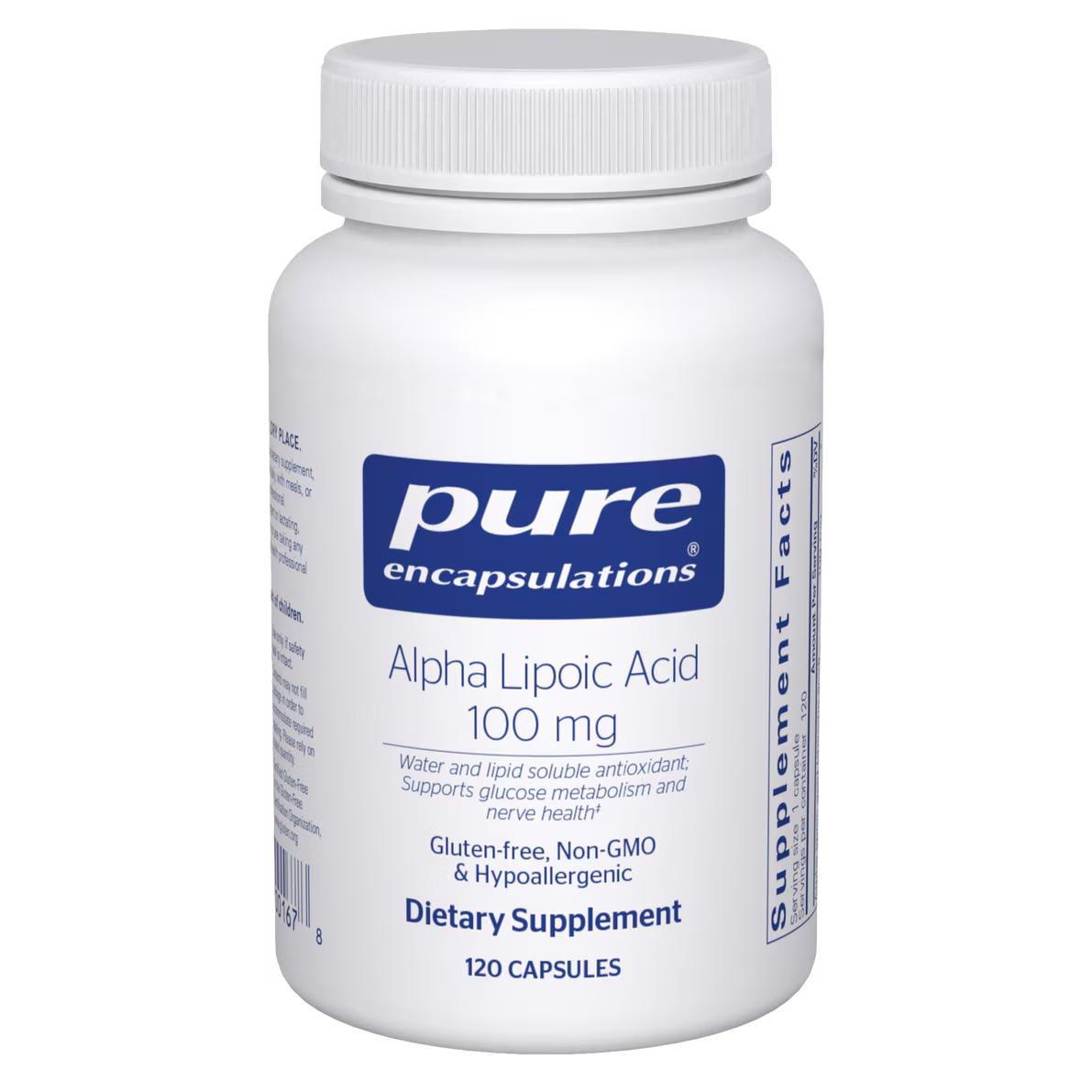 Pure Encapsulations Alpha Lipoic Acid 100 Mg 60 Caps thumbnail 2