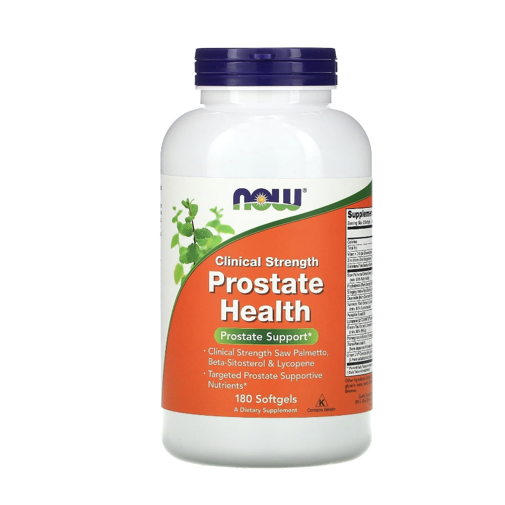 Now Foods Clinical Strength Prostate Health – Saw Palmetto, Beta-Sitosterol & Lycopene – 90 Softgels thumbnail 3