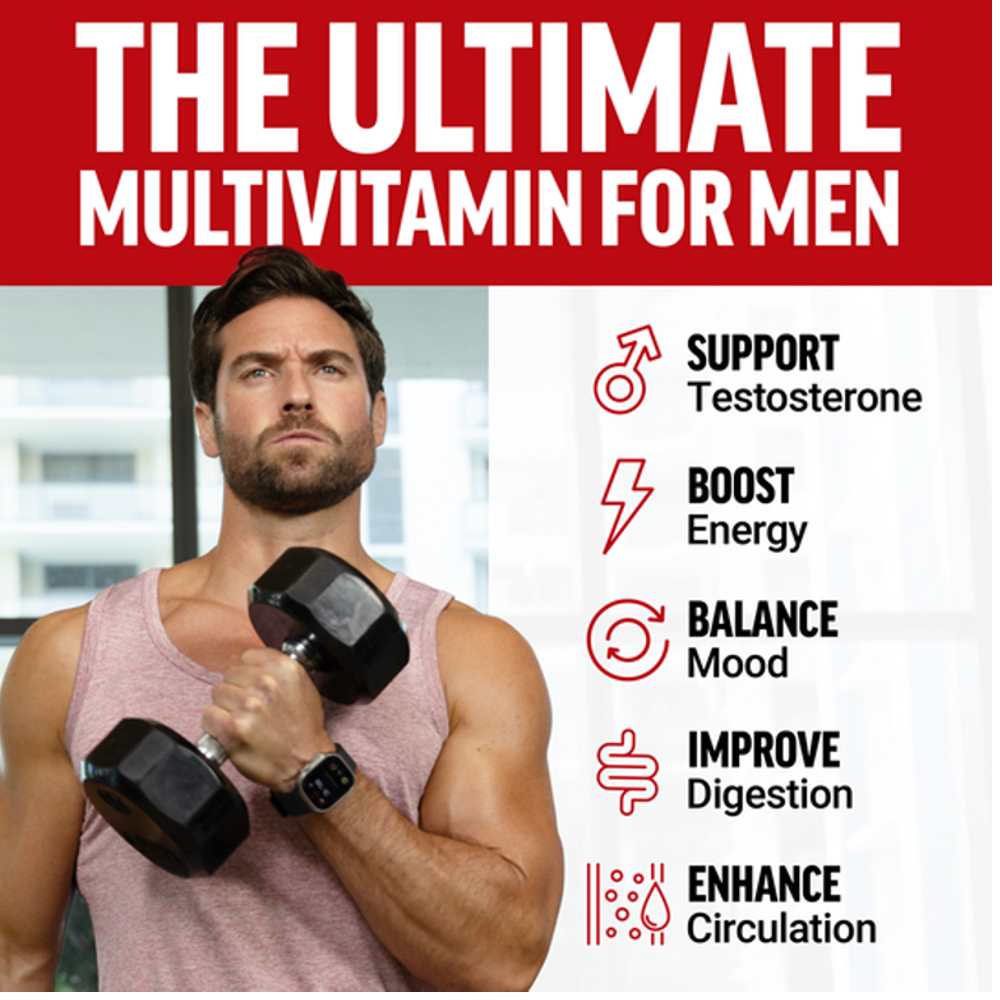 Force Factor Test X180 Multivitamin – 120 Tablets thumbnail 2