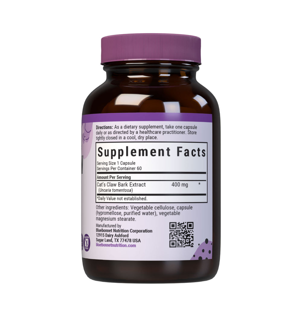 Bluebonnet Nutrition Cat's Claw Bark Extract 60 Caps thumbnail 2