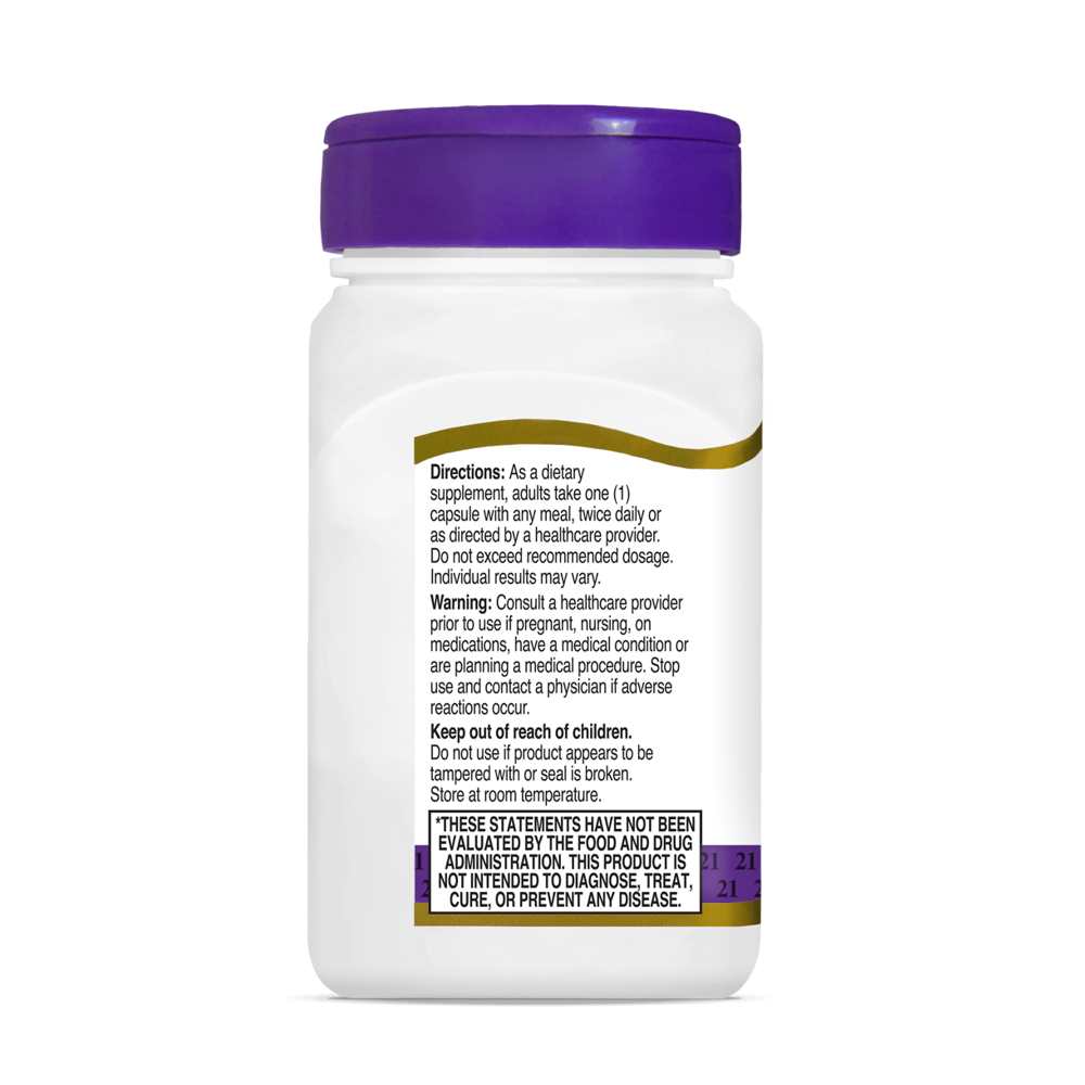 21st Century Resveratrol Red Wine Extract 90 Caps thumbnail 2