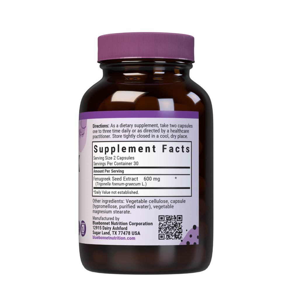 Bluebonnet Nutrition Fenugreek Seed Extract 60 Caps thumbnail 2