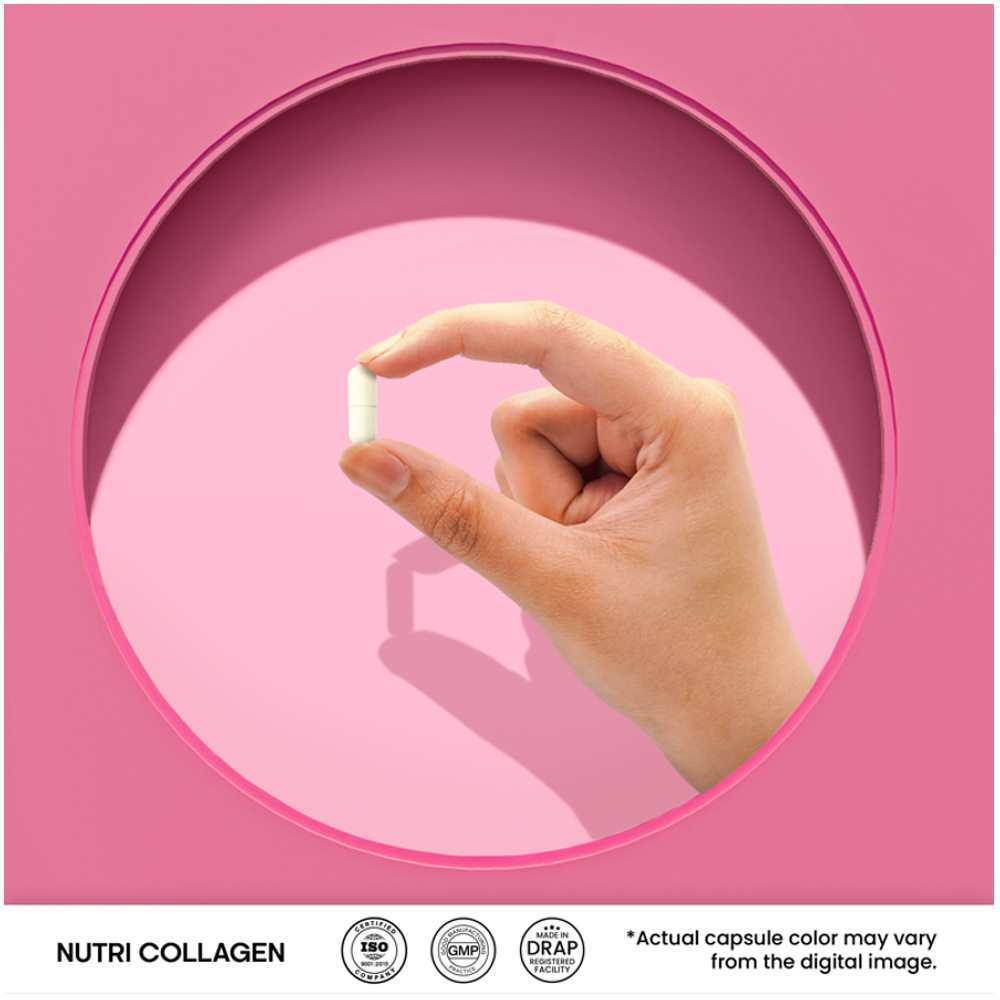 Nutrifactor Nutri Collagen – 60 Capsules | Type 1 & 3 Collagen for Beauty & Joint Health thumbnail 2
