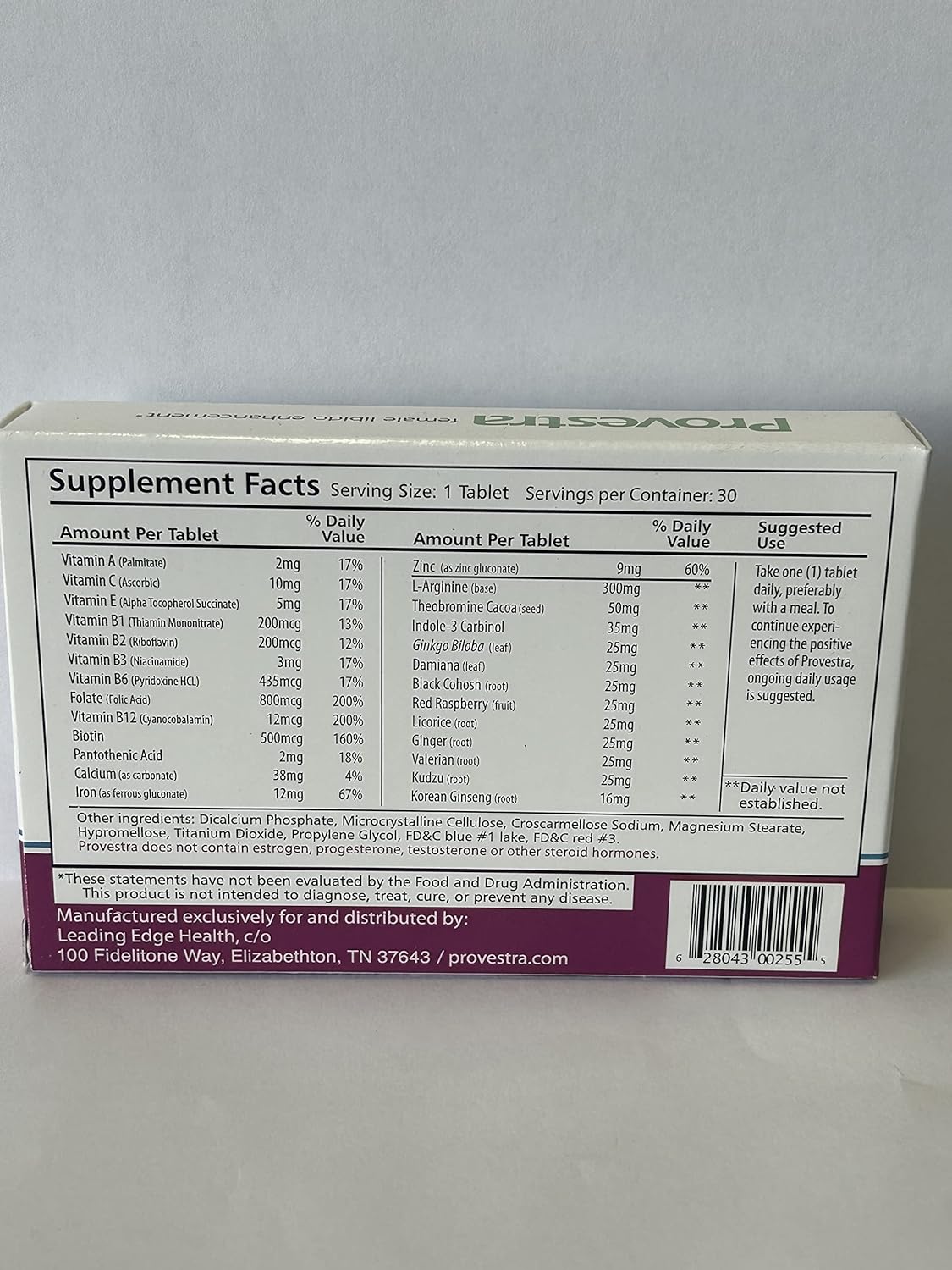 Provestra 30 Tablets thumbnail 4