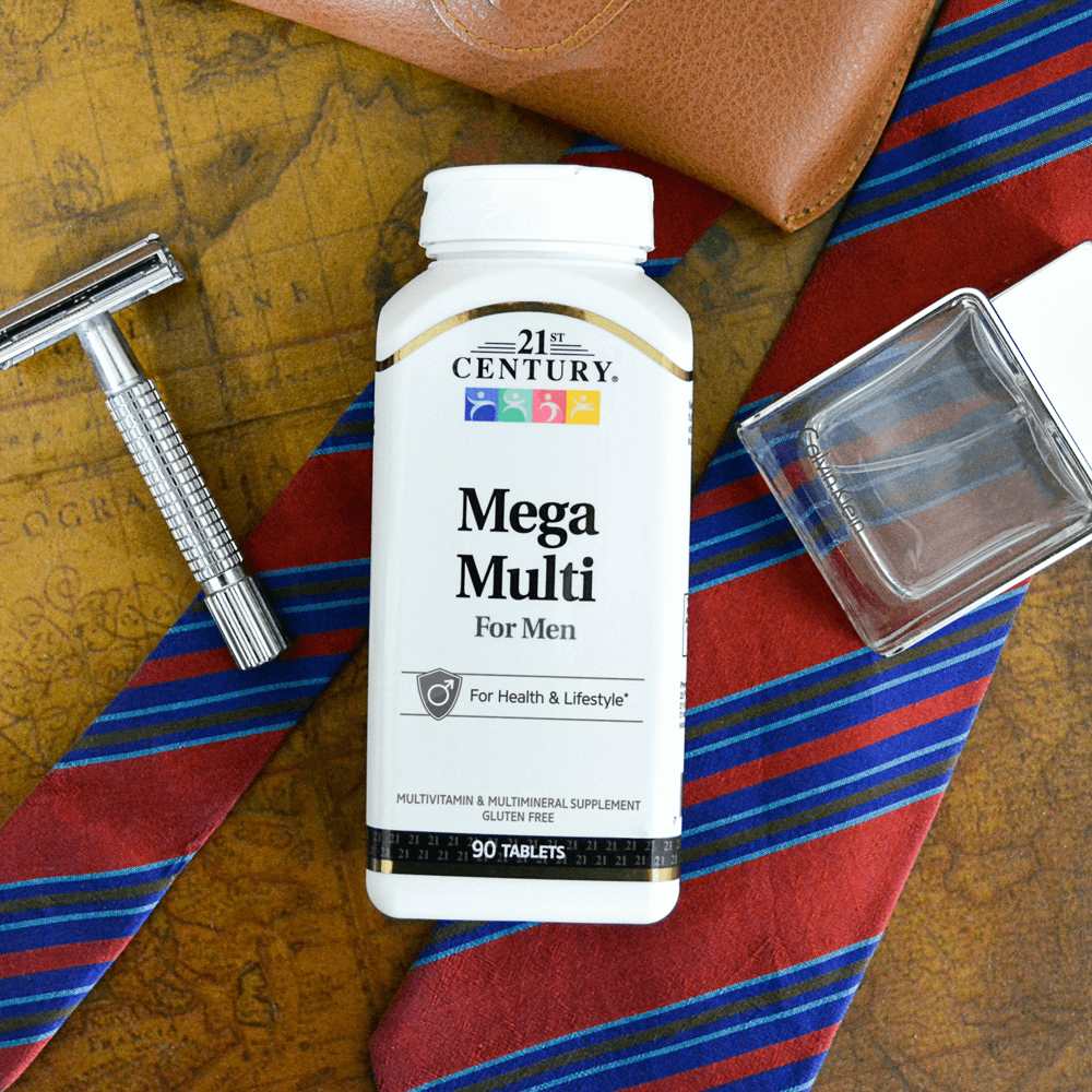 21st Century Mega Multi for Men 90 Tabs thumbnail 2