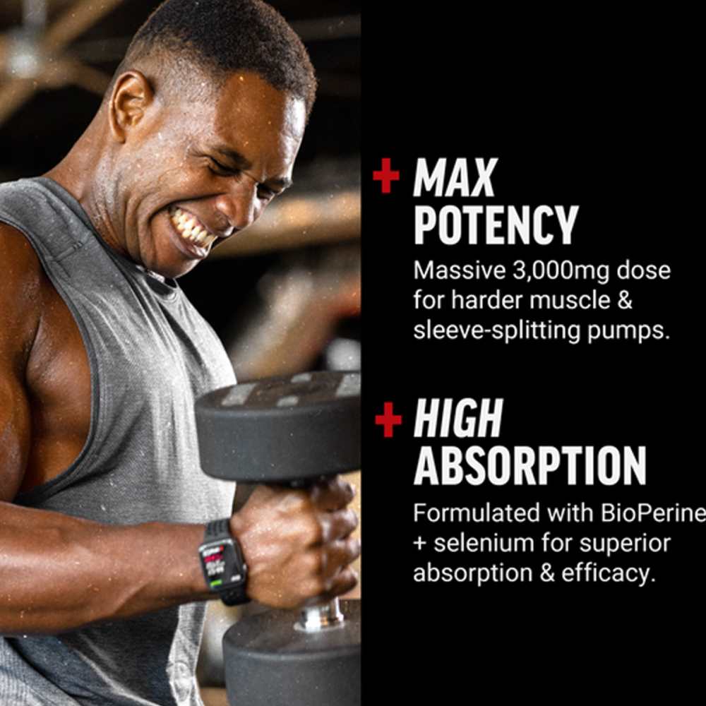 Force Factor L-Arginine – 150 Capsules thumbnail 2