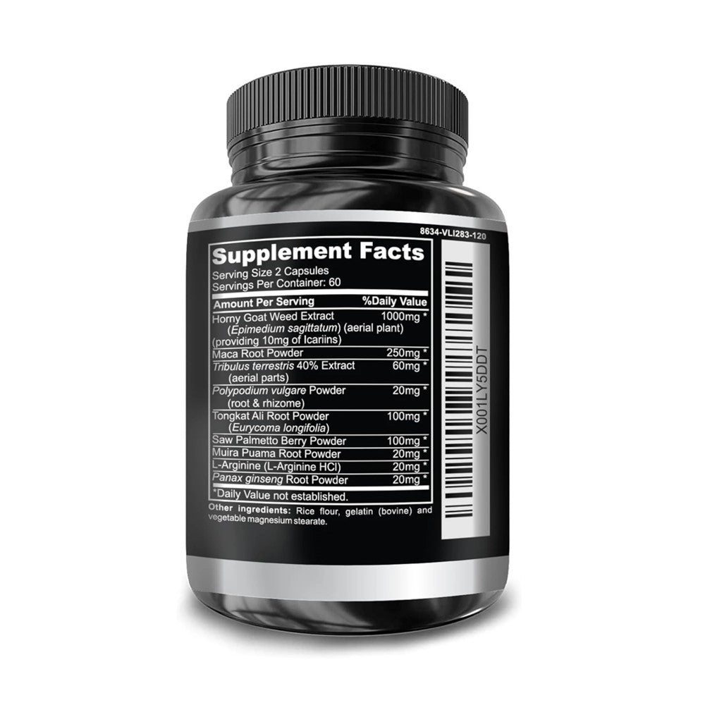 Super Strength 1590mg Dr. Martin's Nutrition HORNY GOAT WEED thumbnail 2