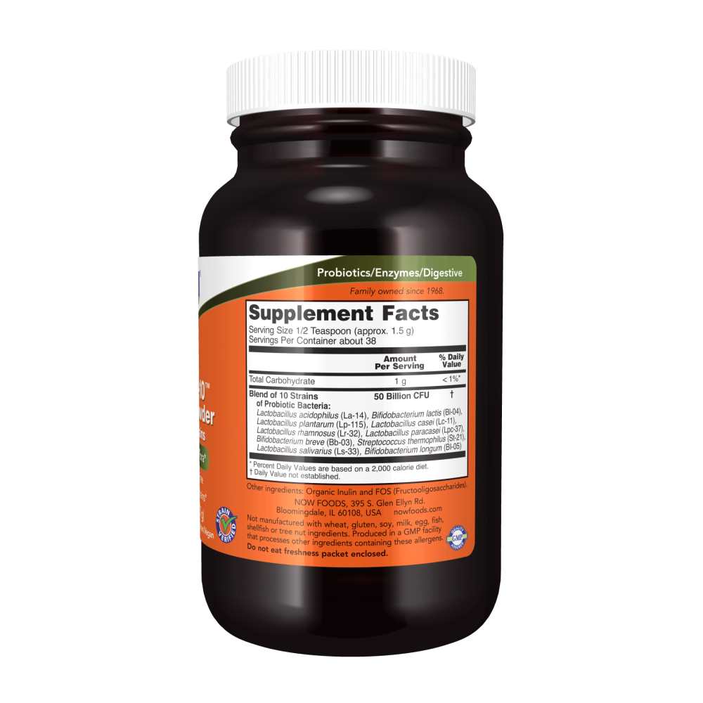 Now Foods Probiotic-10™ 50 Billion Powder (57 G) thumbnail 2