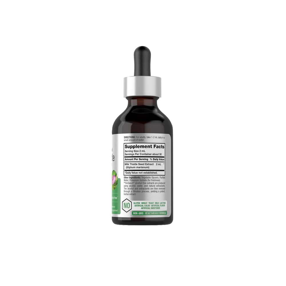 Horbäach Milk Thistle Extract | 2oz Liquid thumbnail 2