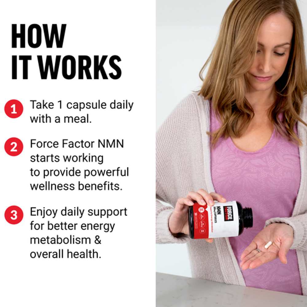 Force Factor Nmn – 30 Capsules thumbnail 2