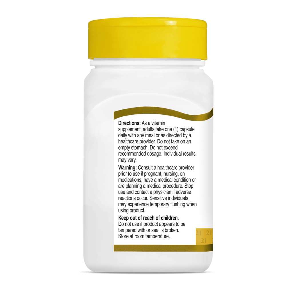 21st Century Niacin Inositol Hexanicotinate 500 Mg Flush Free 110 Caps thumbnail 2