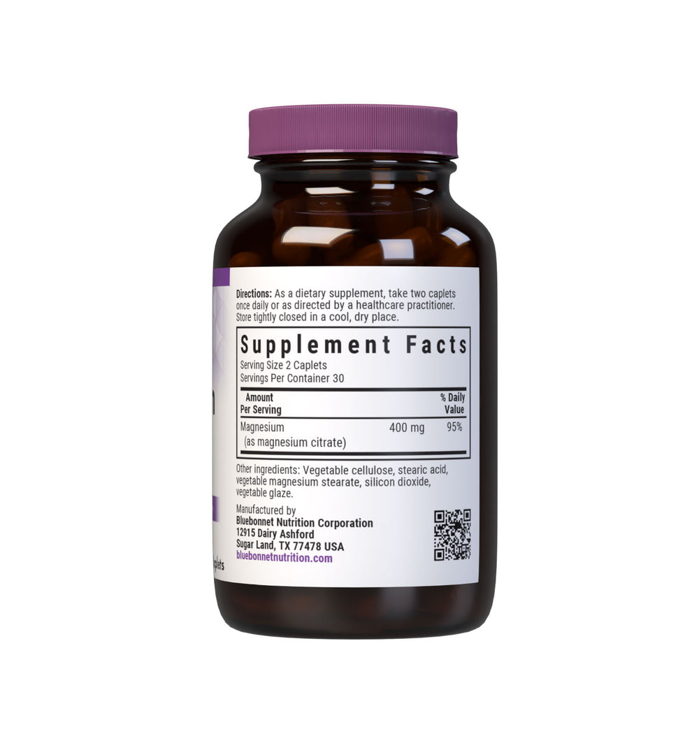 Bluebonnet Nutrition Magnesium Citrate 60 Caplets thumbnail 3