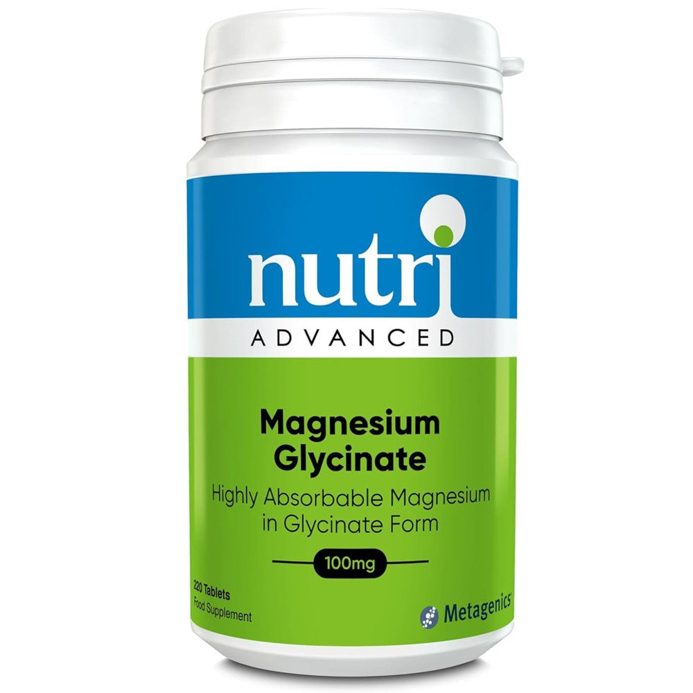 Nutri Advanced Magnesium Glycinate 100MG - Highly Absorbable Magnesium thumbnail 2