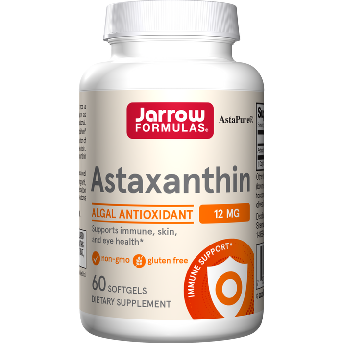 Jarrow Formulas Astaxanthin - 12mg 30 Softgels thumbnail 2