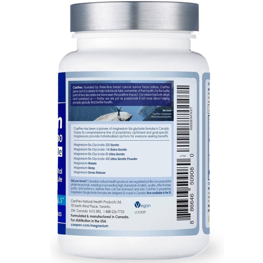 CanPrev Magnesium Bis-Glycinate 80 Ultra Gentle thumbnail 3