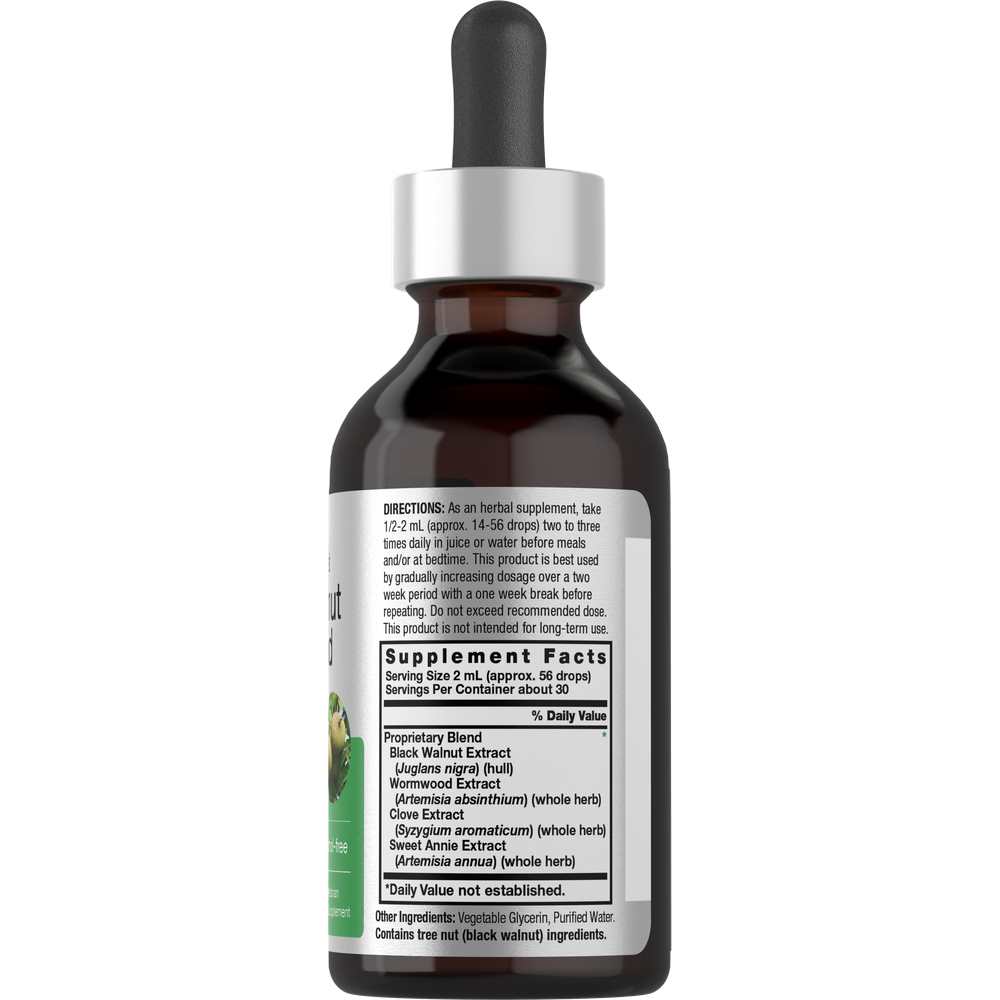 Horbäach Black Walnut Wormwood Extract | 2oz Liquid thumbnail 2
