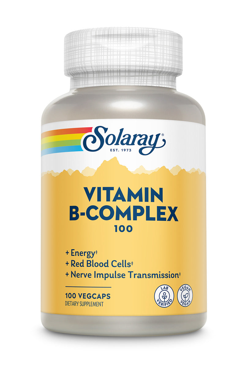 Solaray Vitamin B-Complex 100 50 Caps thumbnail 2