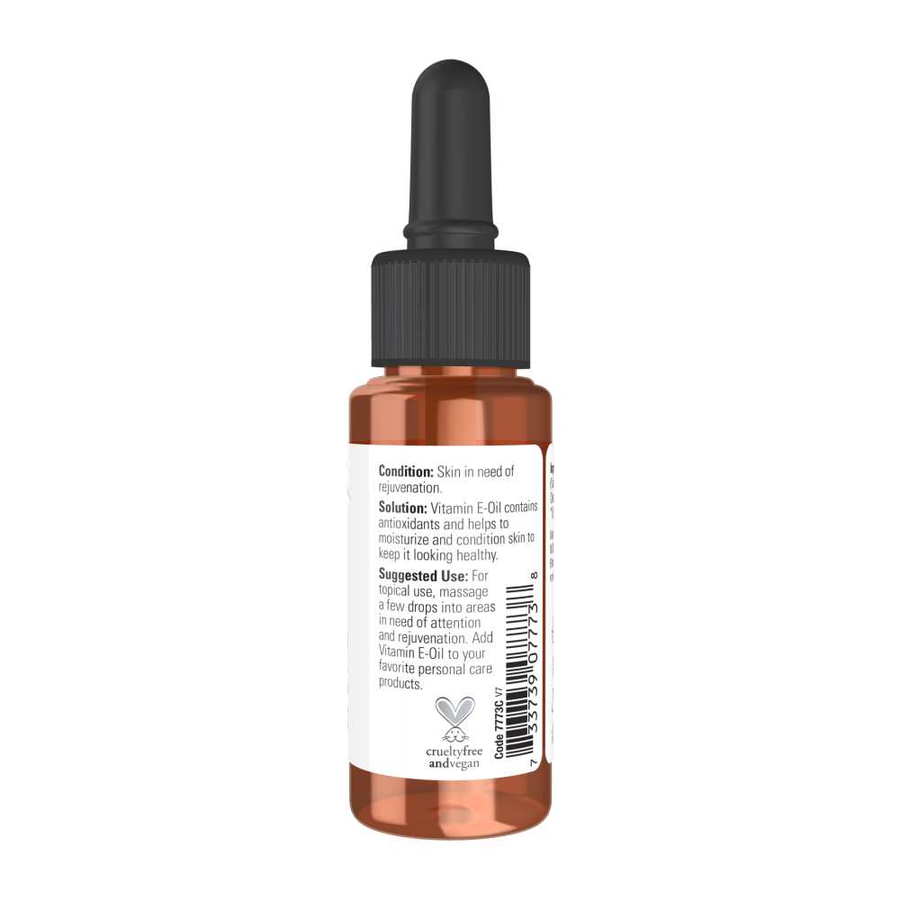Now Foods Vitamin E-Oil – 23,000 Iu Antioxidant-Rich Blend – Skin Nourishing Oil – 30 M L thumbnail 2