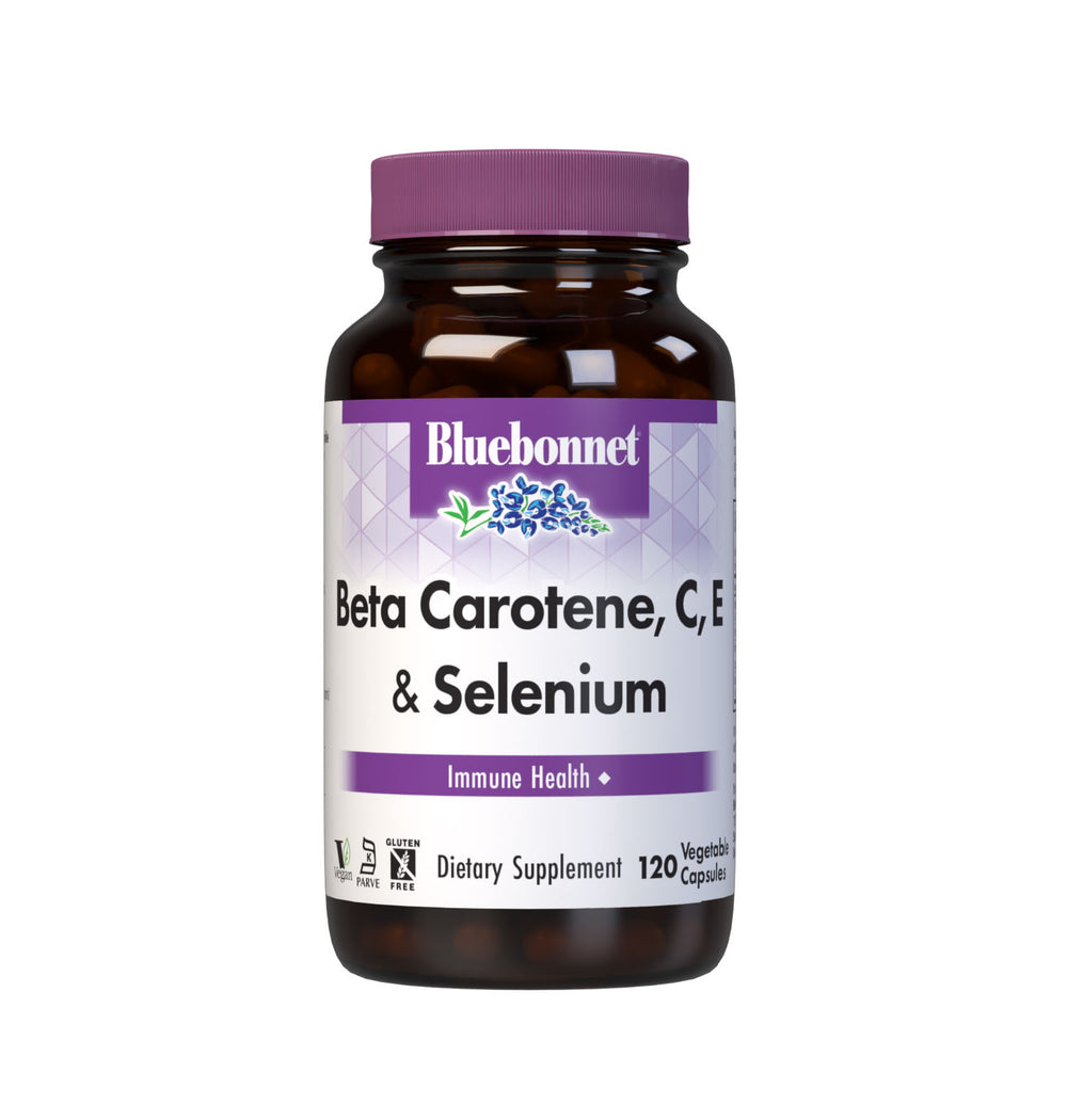 Bluebonnet Nutrition Beta Carotene, C, E and Selenium 60 Caps thumbnail 2