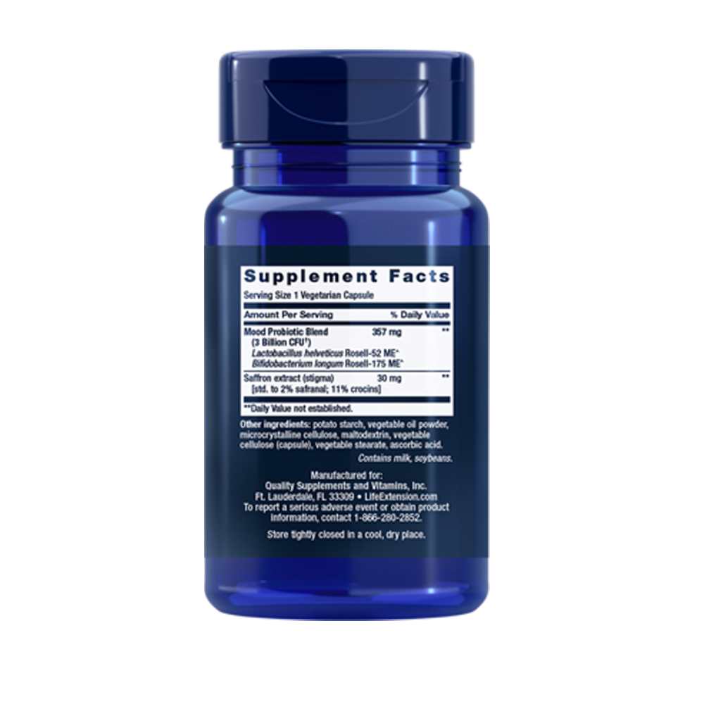 Life Extension Florassist® Probiotic Mood Improve – 30 Vegetarian Capsules thumbnail 2