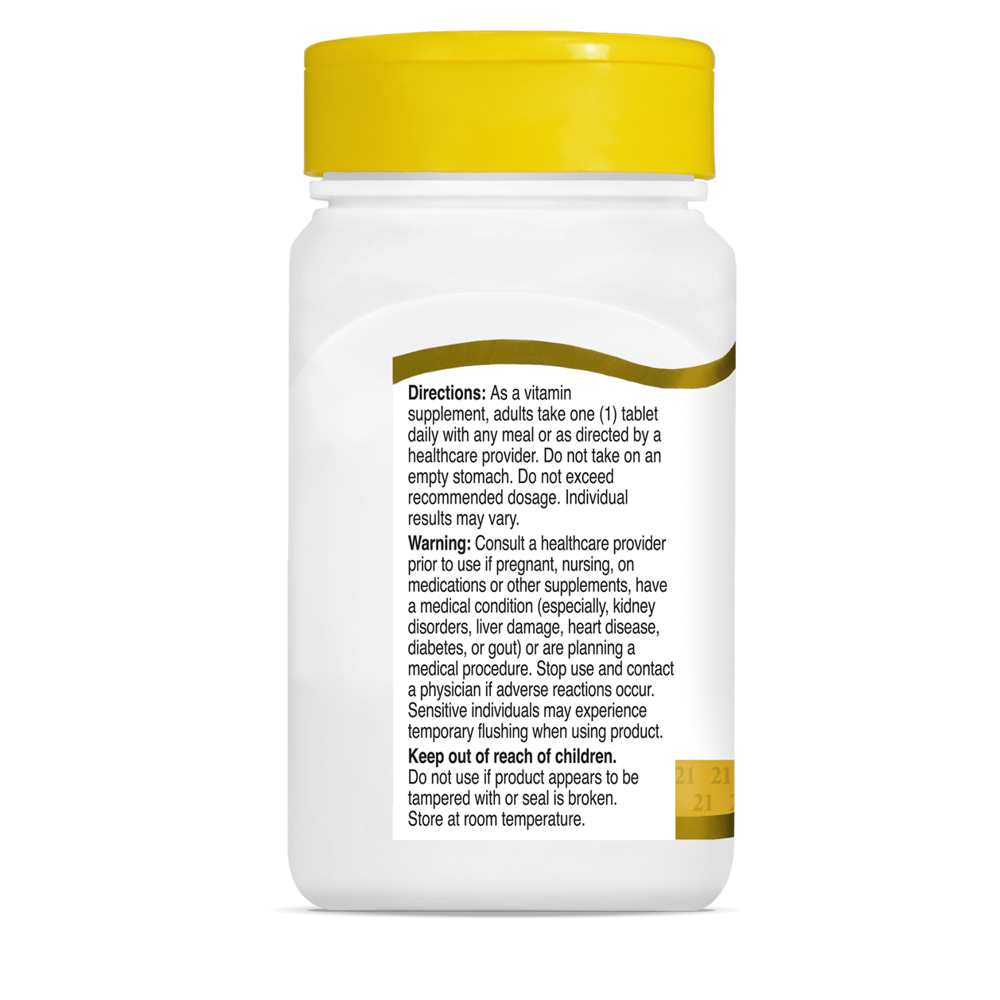 21st Century Niacin 100 Mg 110 Tabs thumbnail 2
