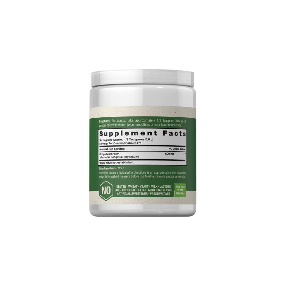 Horbäach Chaga Mushroom | 10oz Powder thumbnail 2