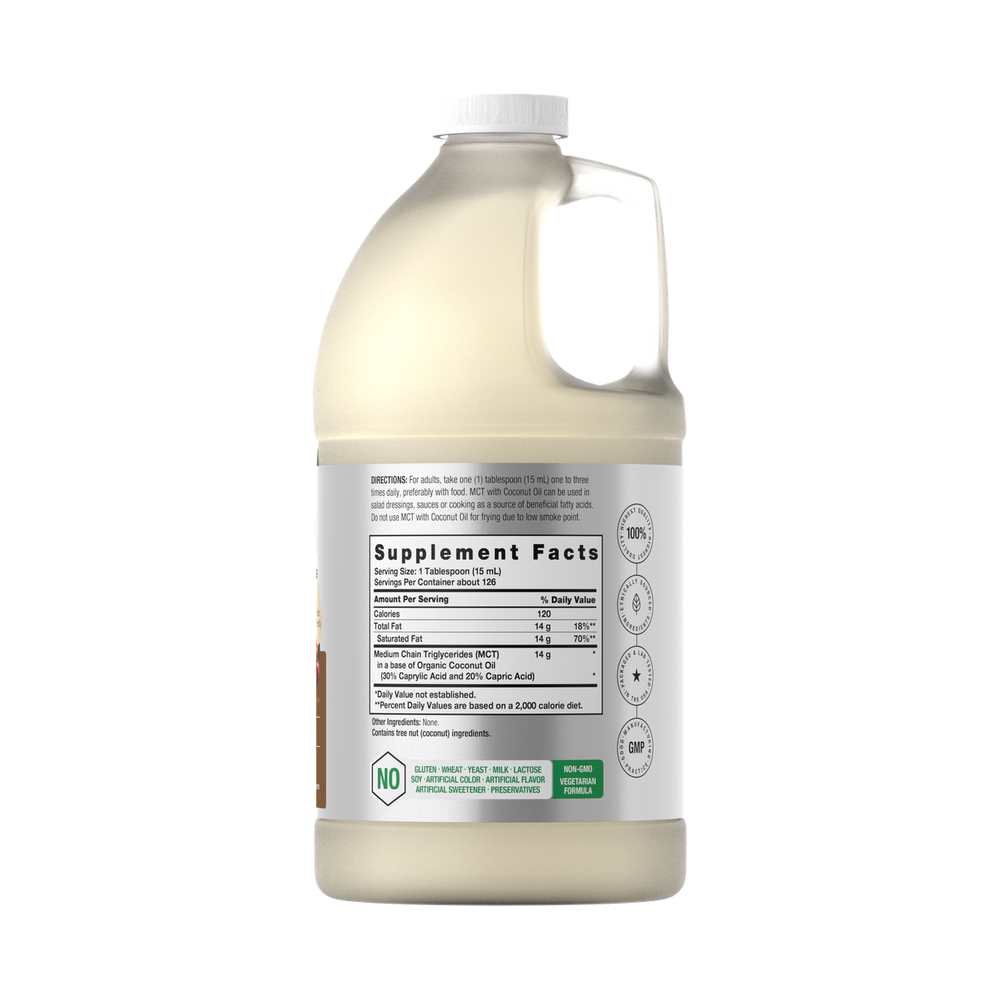 Horbäach Mct Oil | 64oz Liquid thumbnail 2