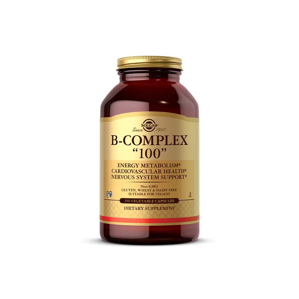 Solgar B-Complex “100” 50 Vegetable Capsules thumbnail 3