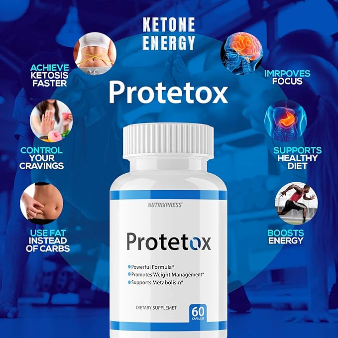 sigma times Protetox Powerful Weight Management Dietary Supplement - 60 Capsules thumbnail 2