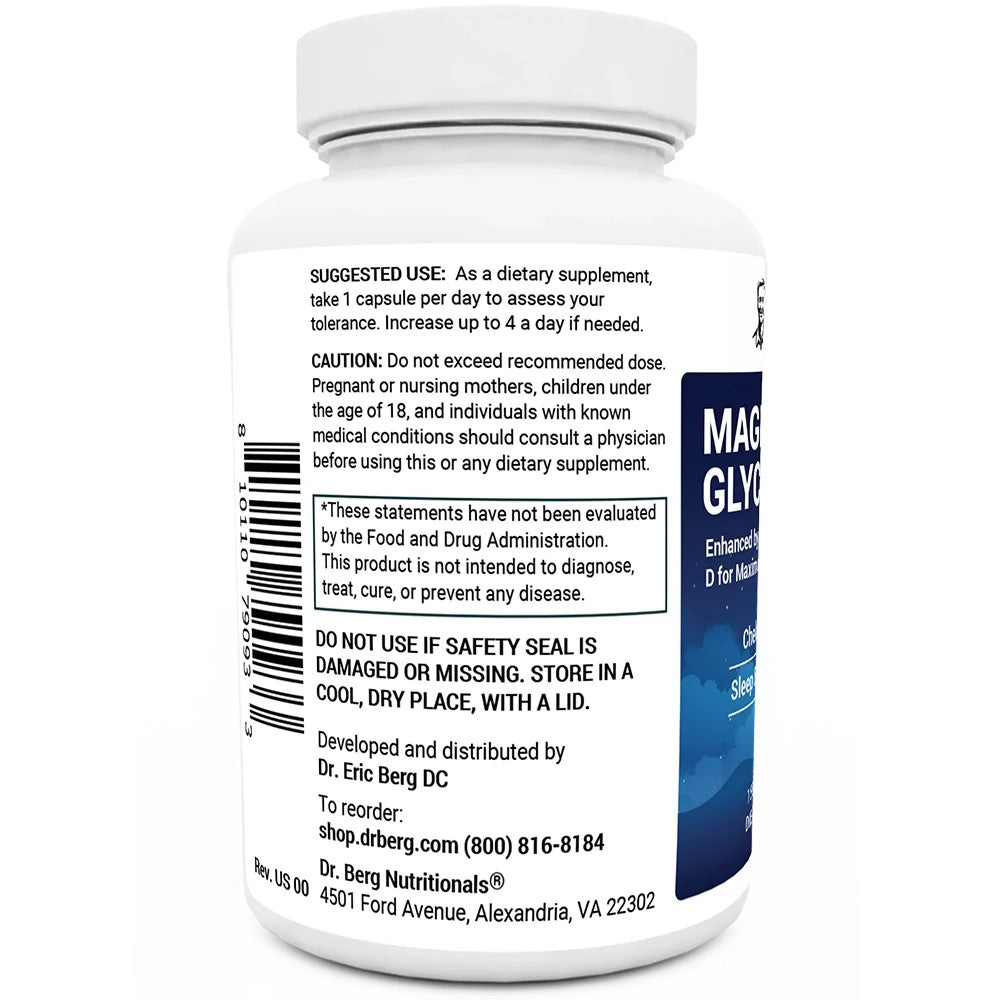 Magnesium Glycinate By DR.Berg With Vitamin B6 And Vitamin D thumbnail 2