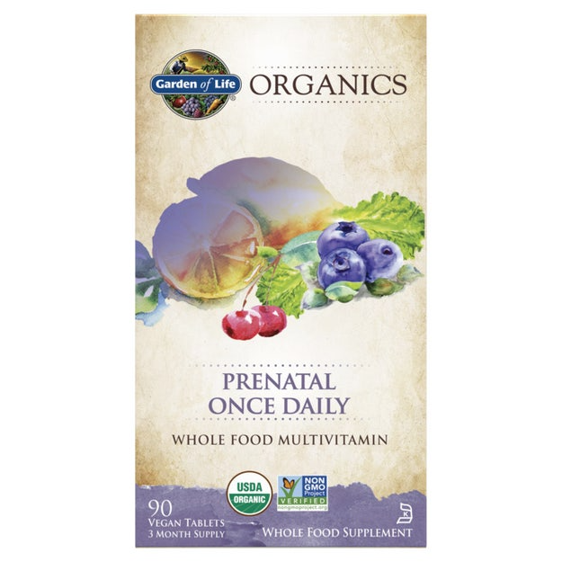 Garden of Life Organics Prenatal Once Daily 30 Tablets thumbnail 2