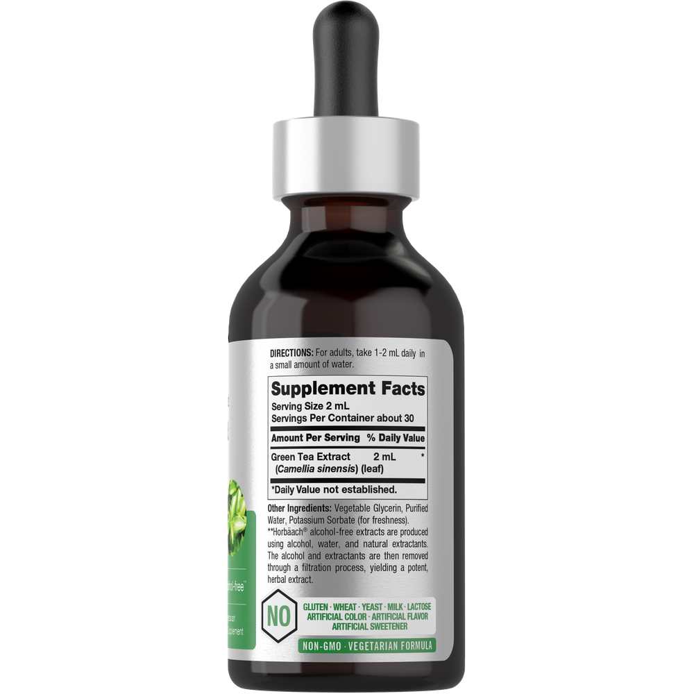Horbäach Green Tea Extract | 2oz Liquid thumbnail 2