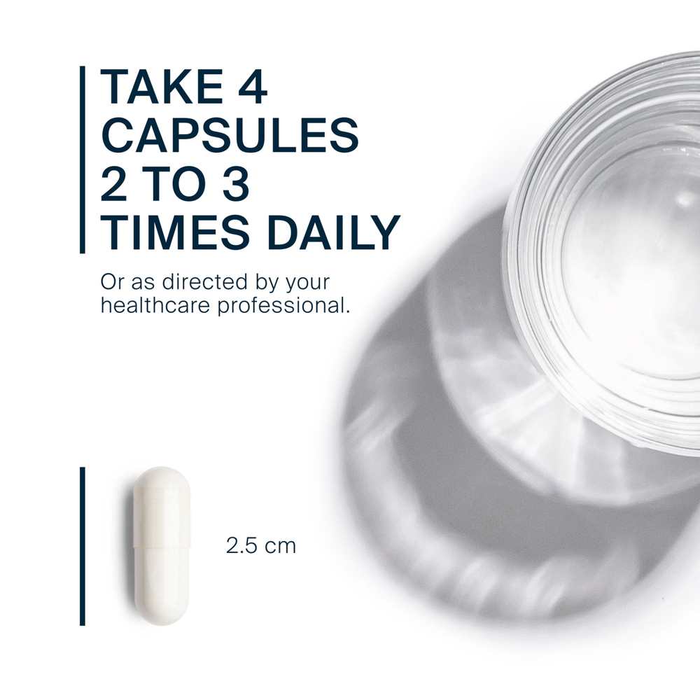 Vital Nutrients Glutamine 3400mg 100 Caps thumbnail 2