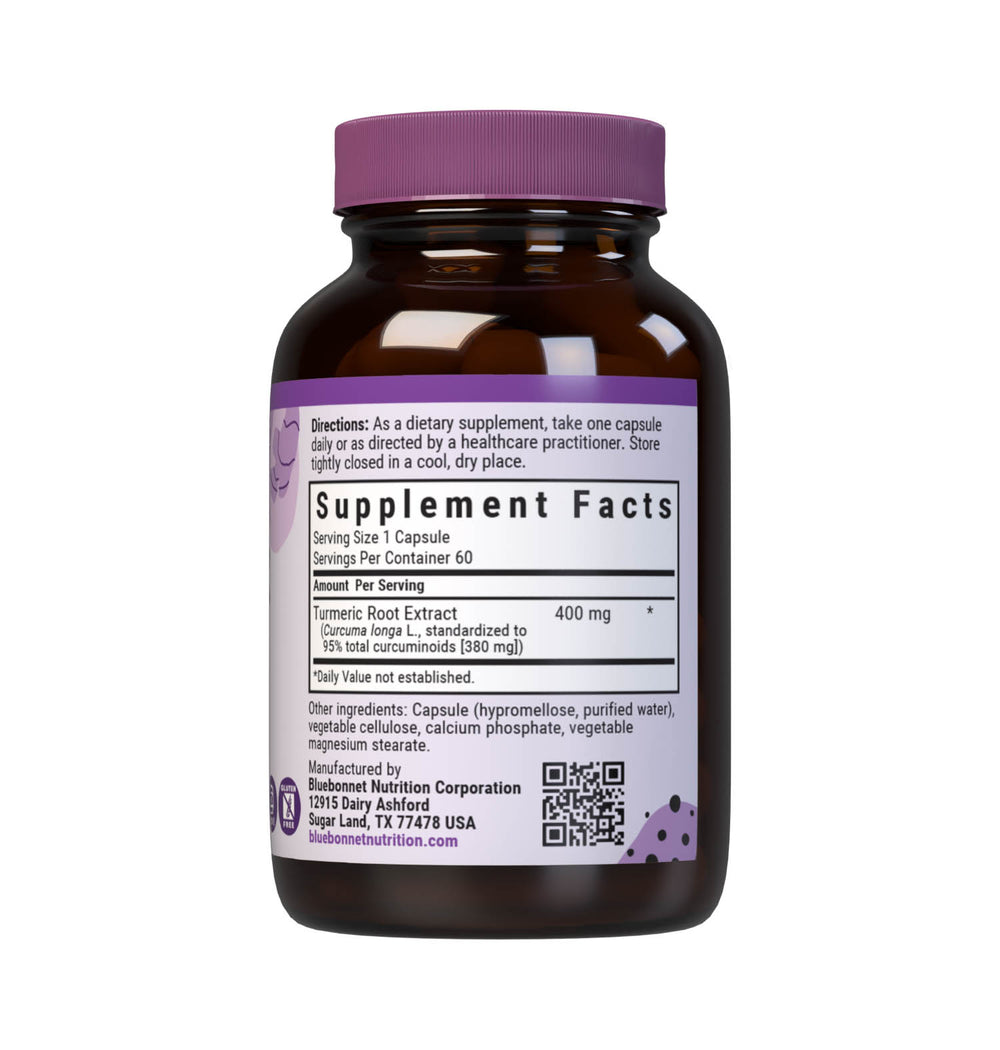 Bluebonnet Nutrition Turmeric Root Extract 60 Caps thumbnail 2