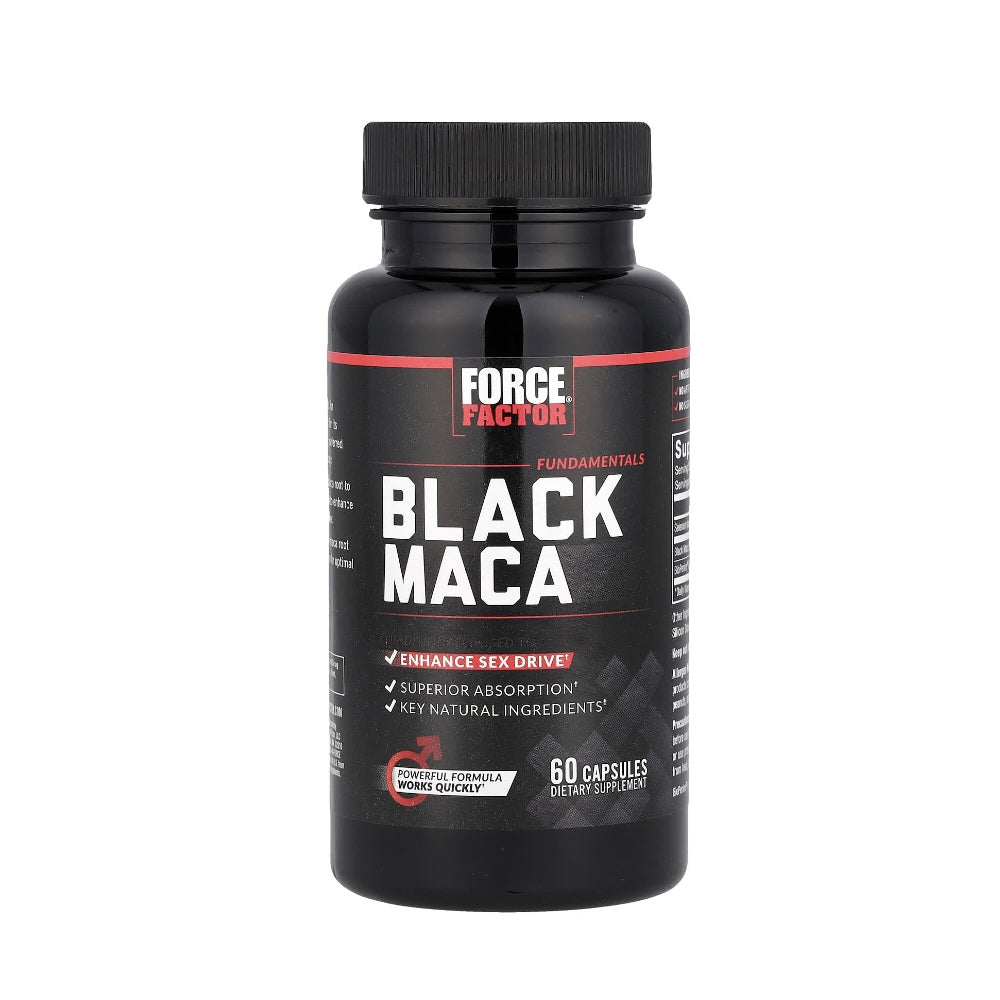 Force Factor Black Maca For Men Natural Maca Negra Extract, Fundamentals Series thumbnail 3