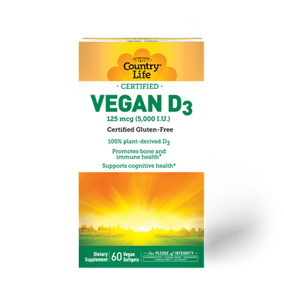 Country Life Vitamins Vegan D3 30 Softgels thumbnail 2