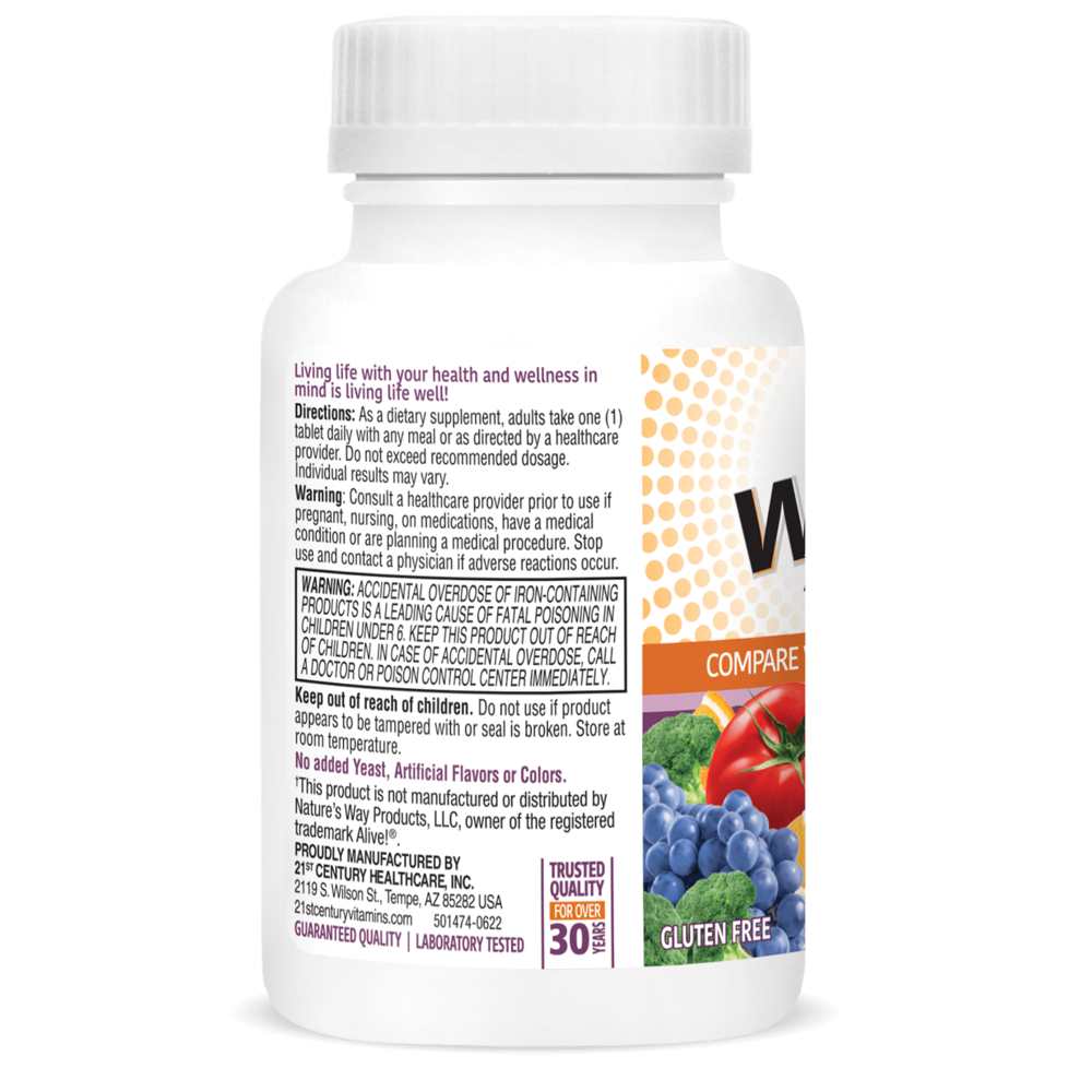 21st Century Wellify Women's Energy 65 Tabs thumbnail 2