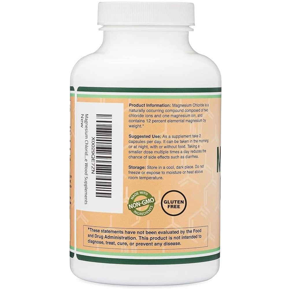 Double Wood Magnesium Chloride 1000mg – High Absorption Supplement thumbnail 3