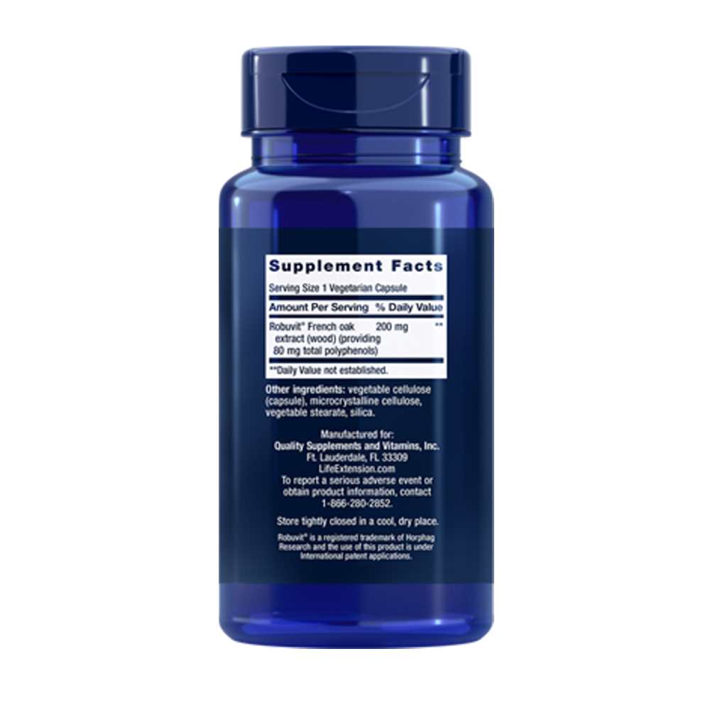 Life Extension Energy Renew 200 Mg – 30 Vegetarian Capsules thumbnail 2