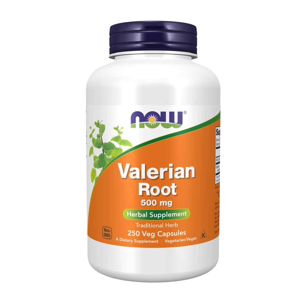 Now Foods Valerian Root 500mg – Natural Sleep & Relaxation Support – 100 Veg Capsules thumbnail 2