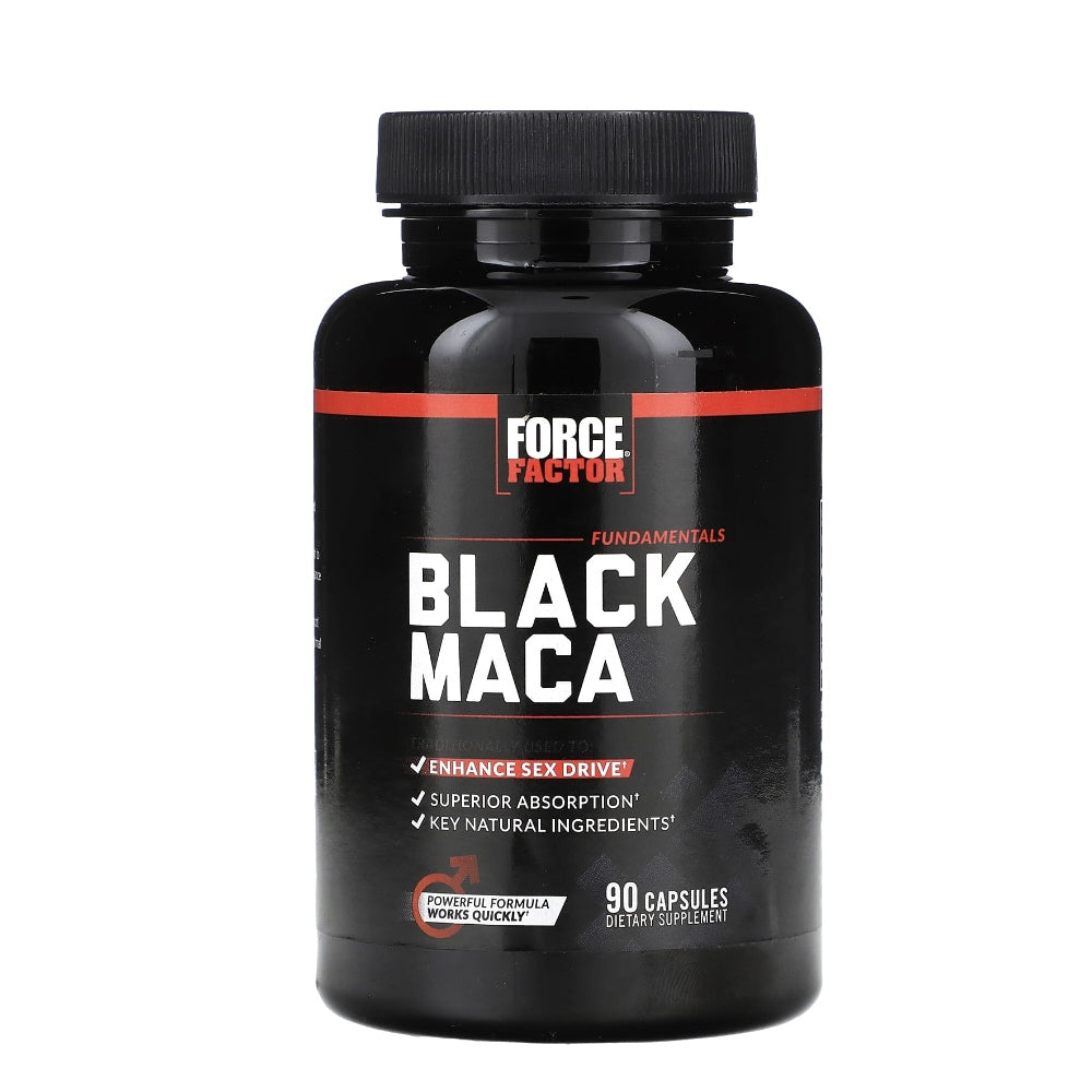 Force Factor Black Maca For Men Natural Maca Negra Extract, Fundamentals Series thumbnail 4
