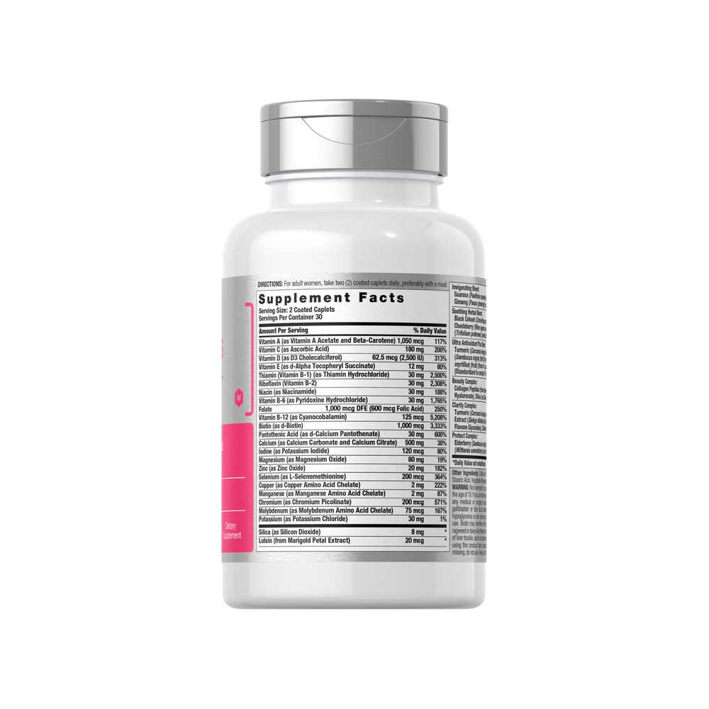 Horbäach Multivitamin for Women 50 Plus | 60 Caplets thumbnail 2