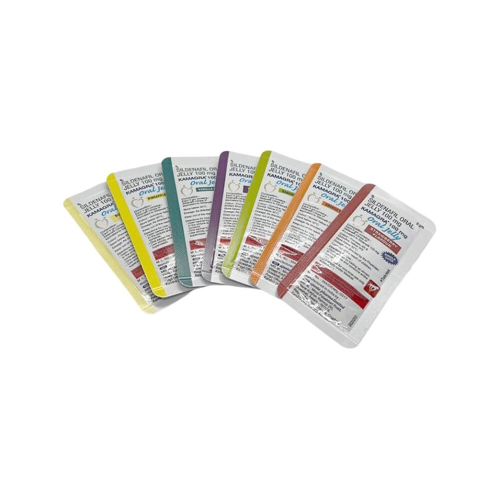 Ajanta Kamagra Oral Jelly 100mg - 1 Week Pack ( sildenafil ) thumbnail 3