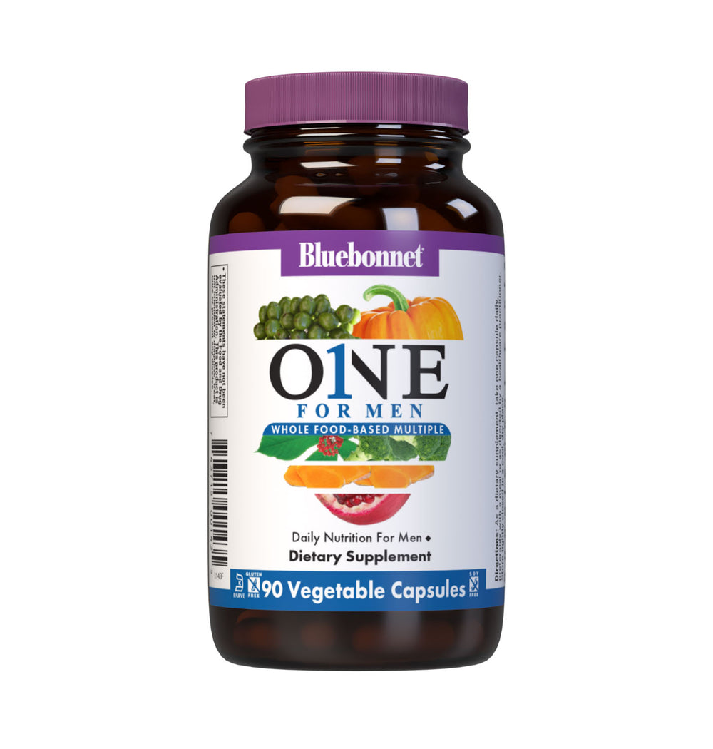 Bluebonnet Nutrition One for Men Whole Food-Based Multiple 30 Caps thumbnail 3