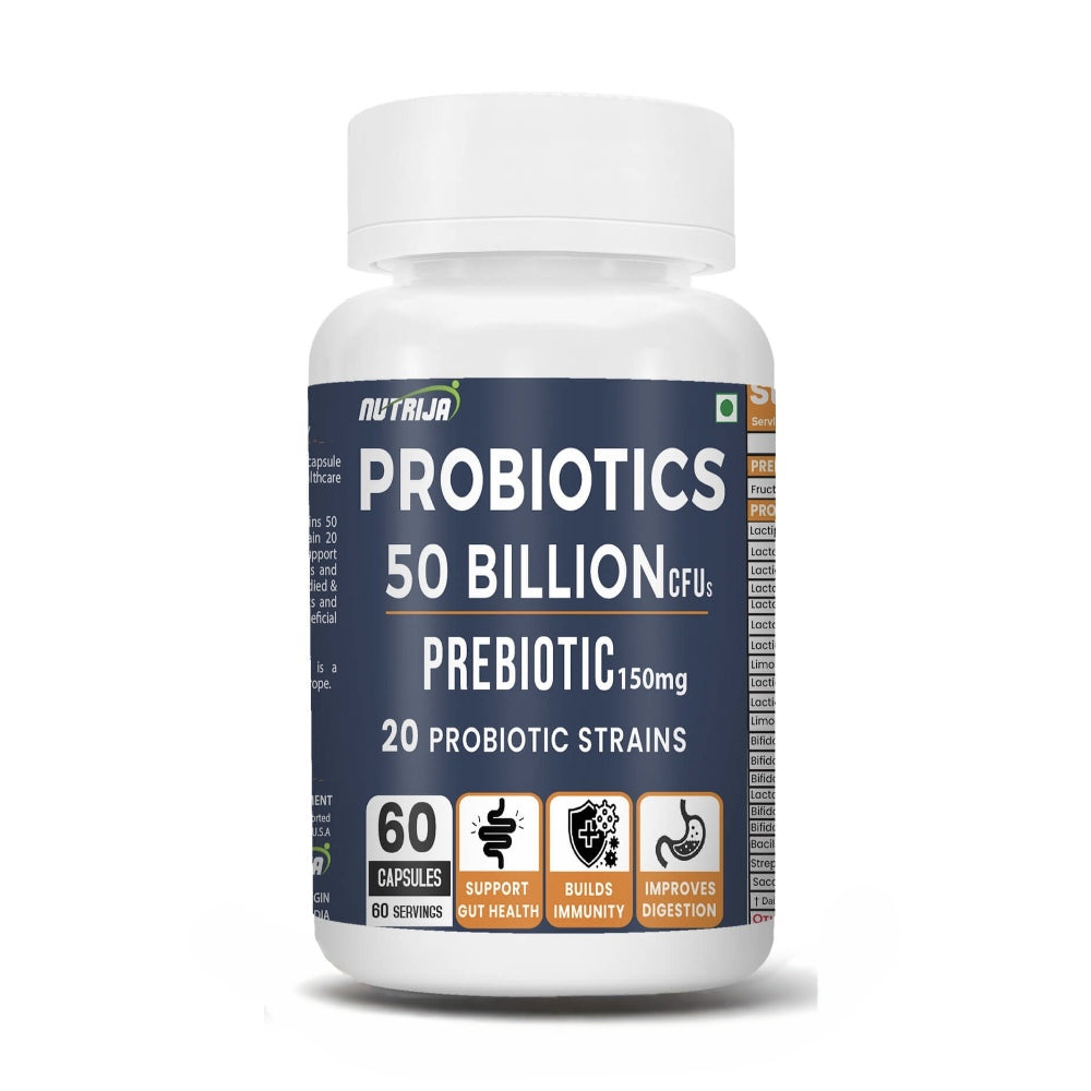 NutriJa Probiotics 50 Billion Cfus 20 PROBIOTIC STRAINS thumbnail 4