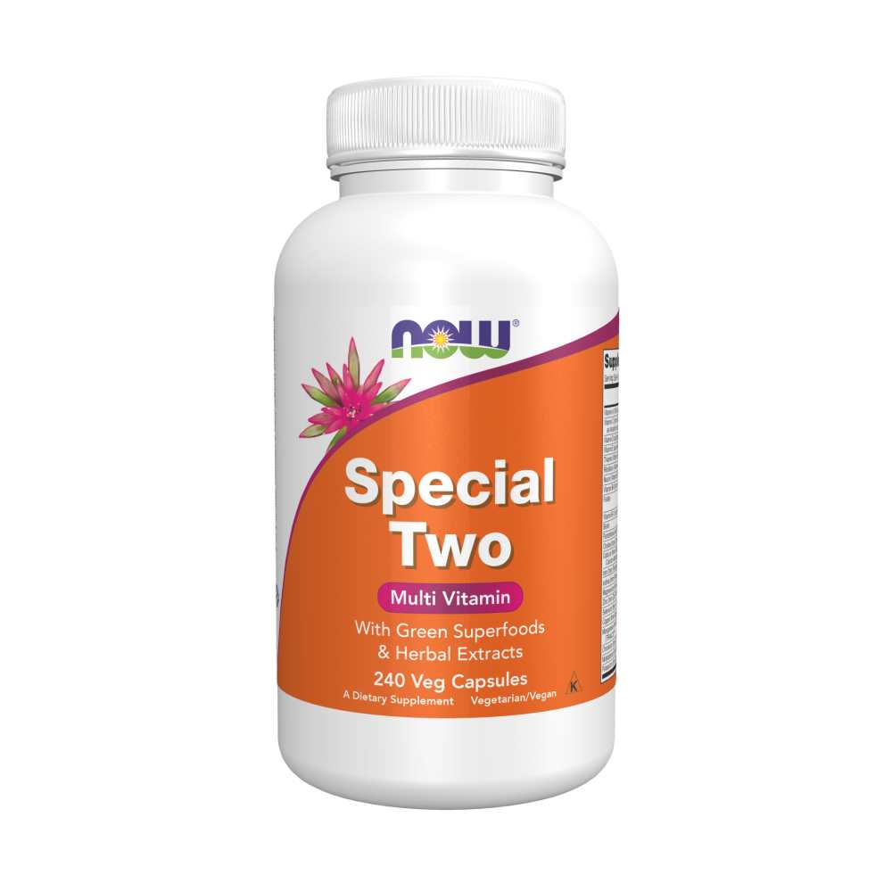 Now Foods Special Two Multivitamin – with Green Superfoods & Herbal Extracts – 120 Veg Capsules thumbnail 2