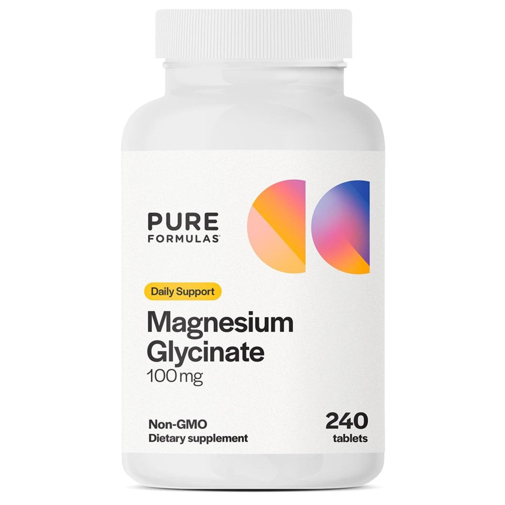 Pure Formulas Magnesium Glycinate 100MG Tablets thumbnail 4