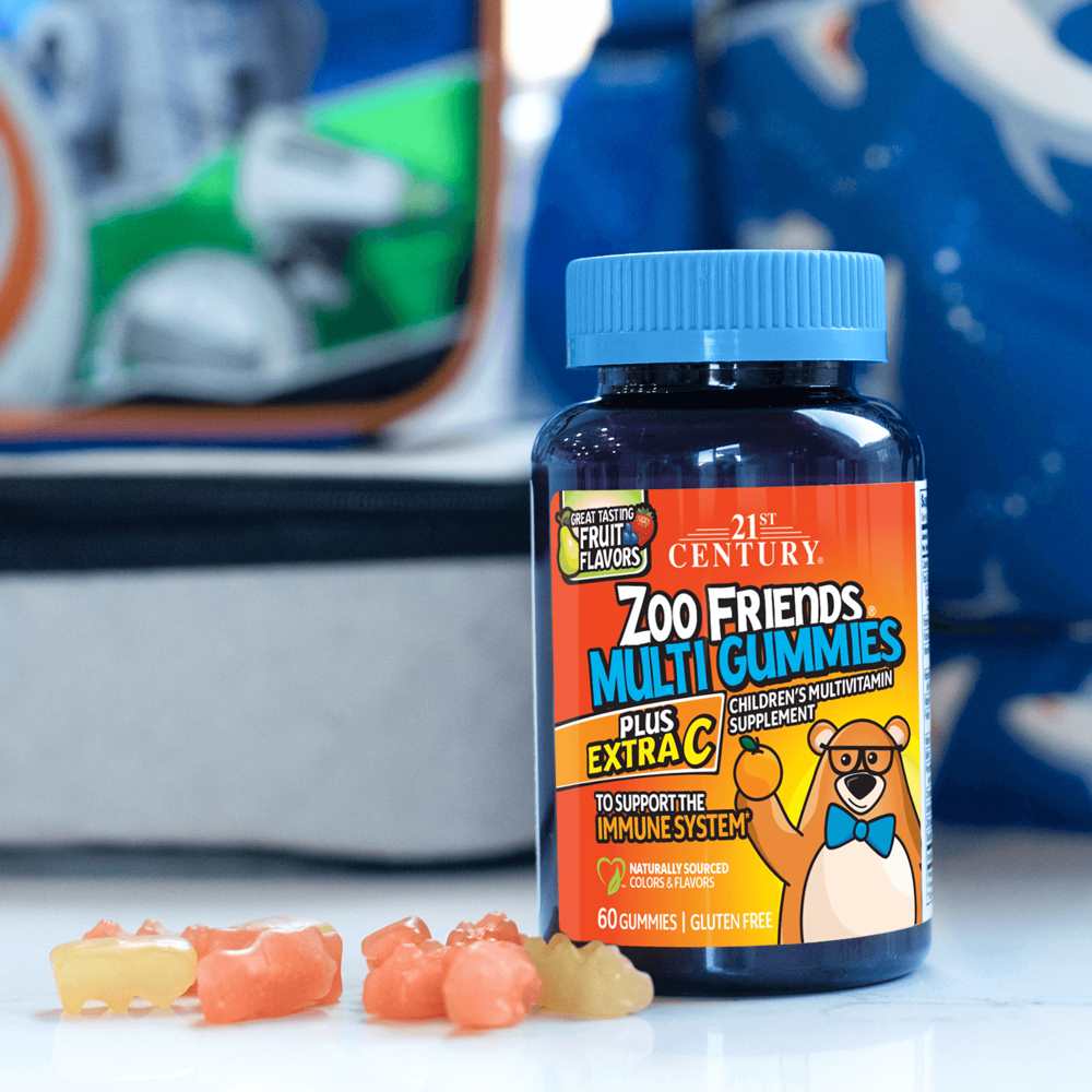 21st Century Zoo Friends® Multi Plus Extra C 60 Gummies thumbnail 2